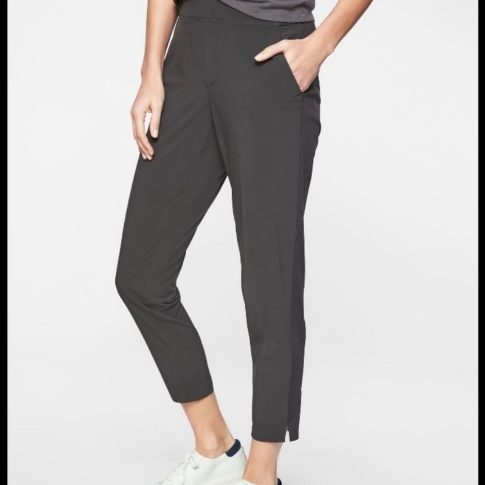 Athleta| Brooklyn Ankle Pant Dark Green Athletic 0